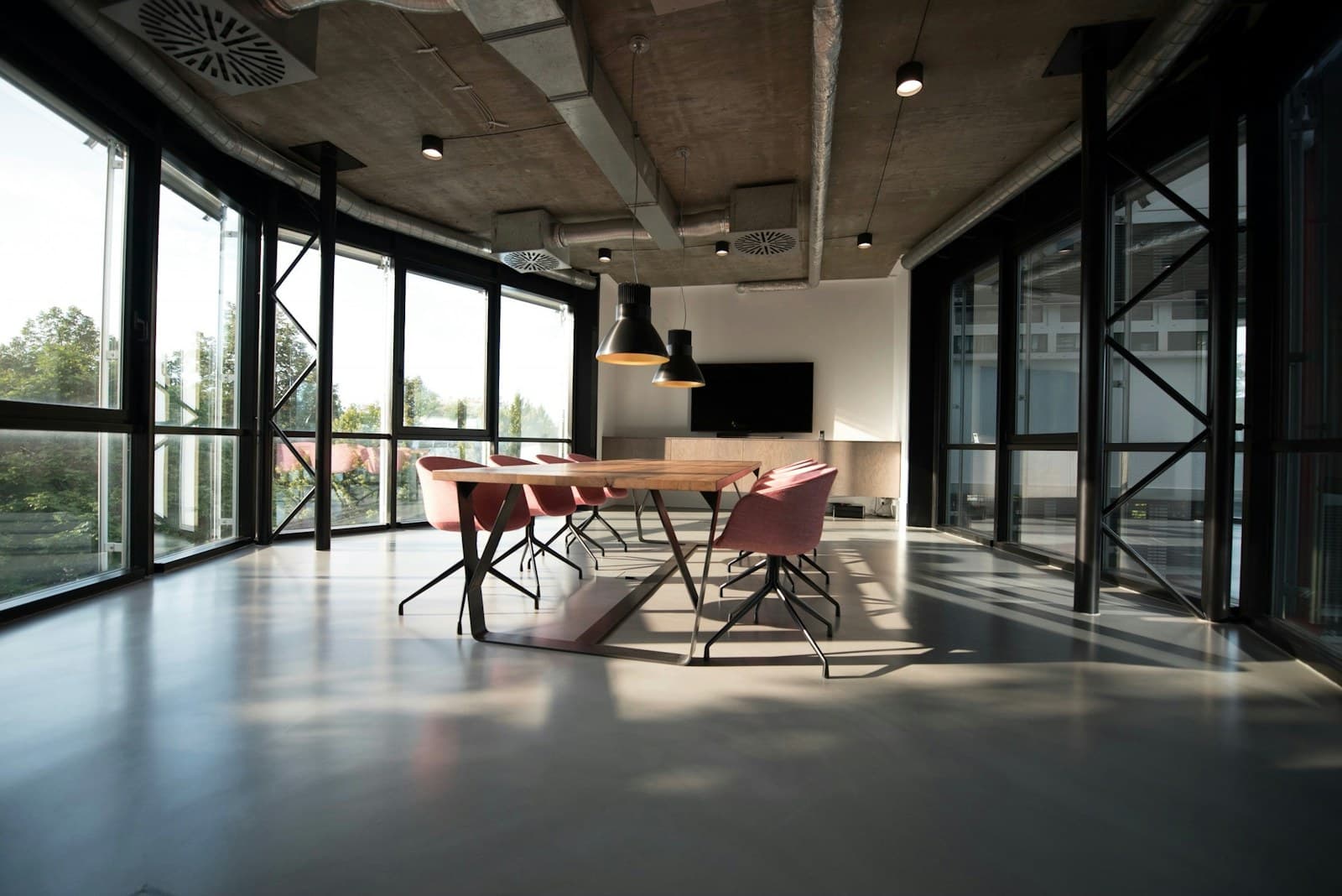 Contemporary professional office interior